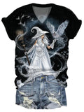 Witch Halloween Print Top