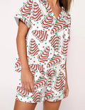 Christmas Tree Cakes Pajama Set