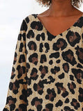 Women's Leopard Print Casual Top